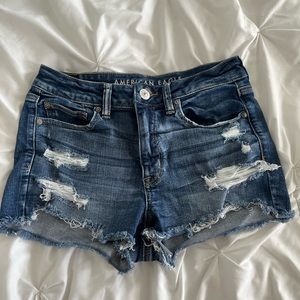 american eagle jean shorts